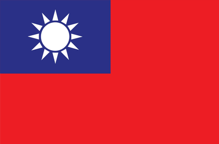 Taïwan Flagge